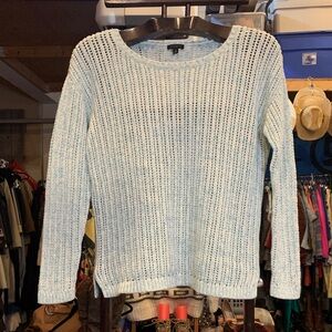 Talbots Light Blue Crew Neck Sweater